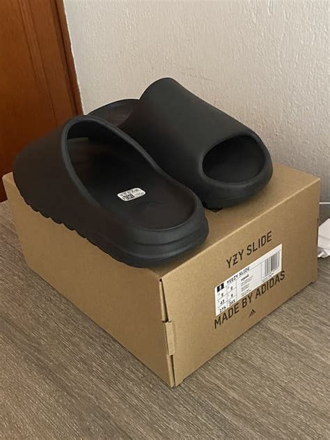 Adidas Yeezy Slides Onyx Grailed