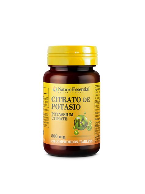 Nature Essential Potassium Citrate 500mg | 120 Tablets | Healthy Food ...