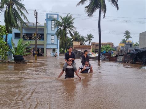 Several Areas Were Flooded Following Incessant Rains NDRF Teams