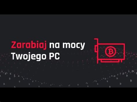 Zarabiaj Na Mocy Swojego Komputera Link W Opisie Youtube