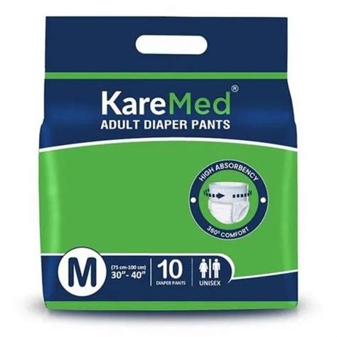 28 Years Pull Ups Kare Med Adult Diaper Pant Size Medium At Rs 500