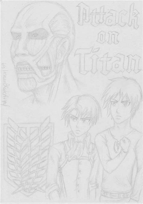 Attack On Titan Sketch By Insaneblackangel On Deviantart