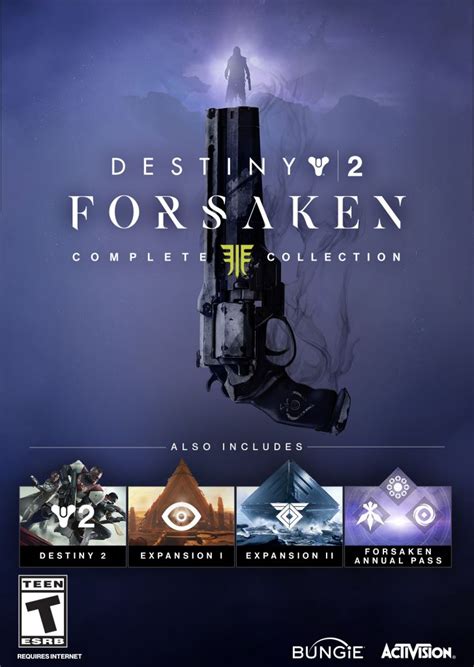 Activision Reveals Destiny 2 Forsaken Legendary Complete Collection Editions Gaming Age