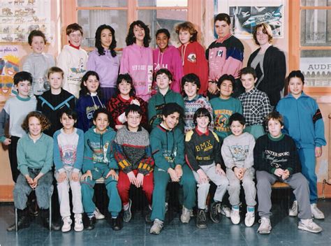 Photo De Classe 6eme De 1986 Collège Paul Bert Copains Davant