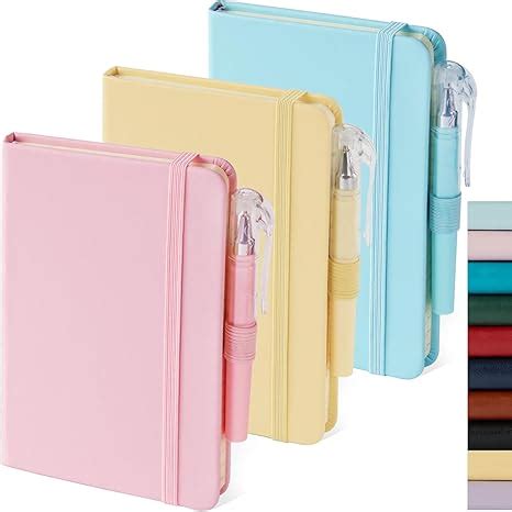 Amazon NIRMIRO Small Notebook Journal With Pen Mini Pocket