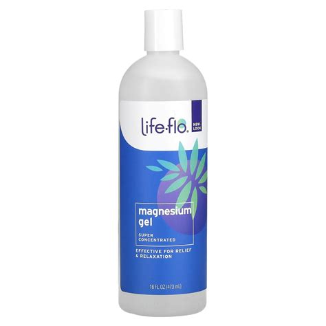 Life Flo Magnesium Gel 16 Fl Oz 473 Ml