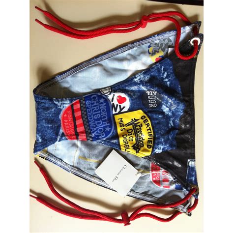 Christian Dior Maillot De Bain Pi Ces Bikini Synth Tique Multicolore Ref Joli Closet