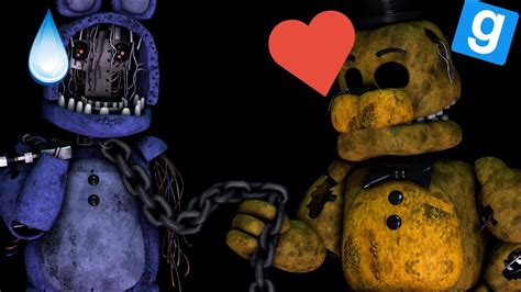 Gmod Fnaf Withered Golden Freddy Kidnaps Withered Bonnie Youtube