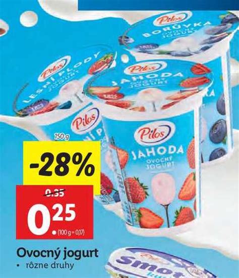 ARCHIV Pilos Ovocný jogurt 150 g v akcii platné do 7 4 2024