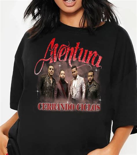 Aventura Tour Cerrando Ciclos Shirt Graphic T Shirt Bachata Uni