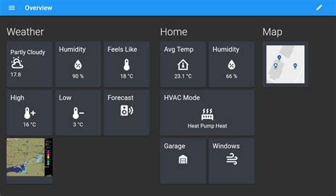 Home Panel A Web Frontend For Controlling The Home Share Your Projects Home Assistant