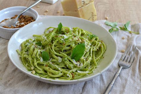 Pâtes au pesto de basilic le pesto alla Genovese la recette