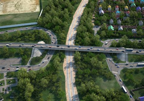 highway road junction 4 | CGTrader