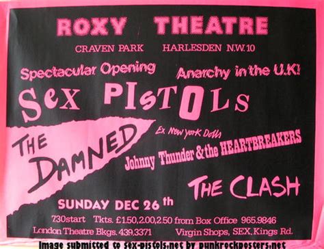 Sex Pistols Roxy Theatre Sex Pistols Photo 25403253 Fanpop