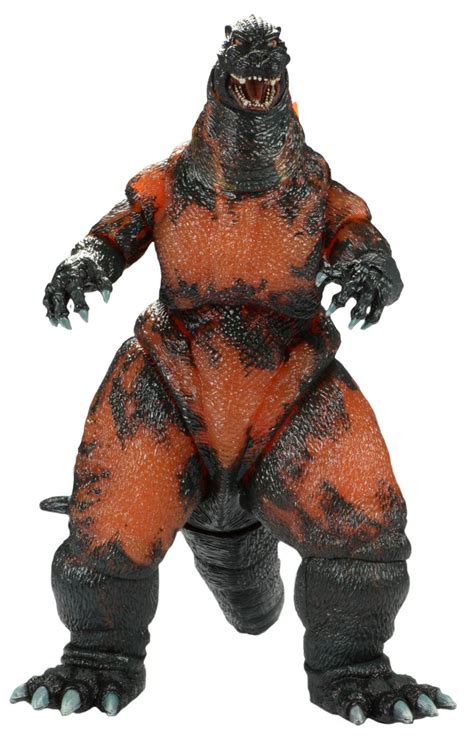 Godzilla 12″ Head To Tail Action Figure 1995 Burning Godzilla