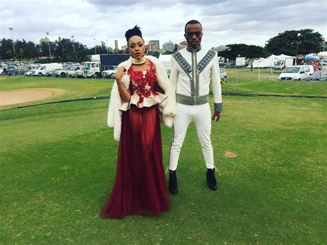 Thando Thabethe And Somizi Rock Durban July 2016 Red Carpet 7 Pictures