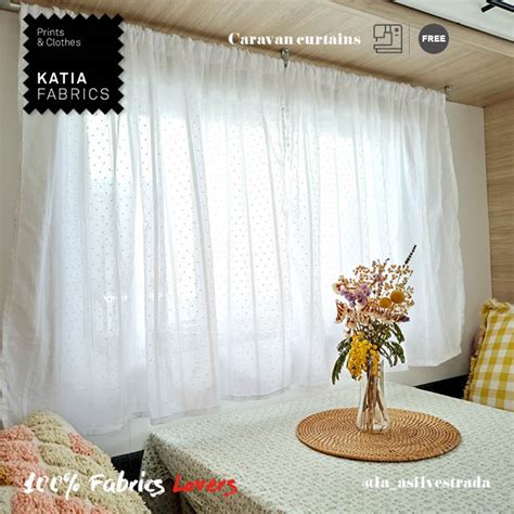 Curtains for your caravan, decorate the interior of your motor home