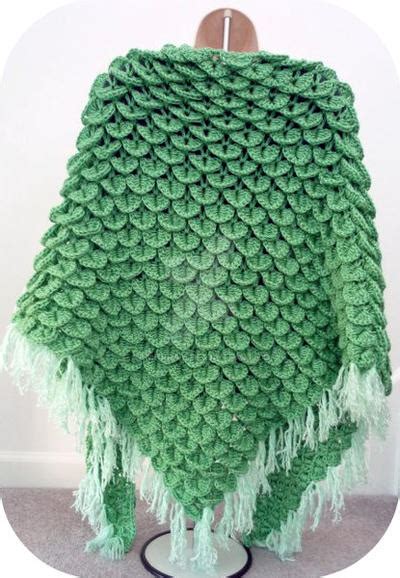 Back Crocodile Stitch Shawl By Aamurray On Deviantart