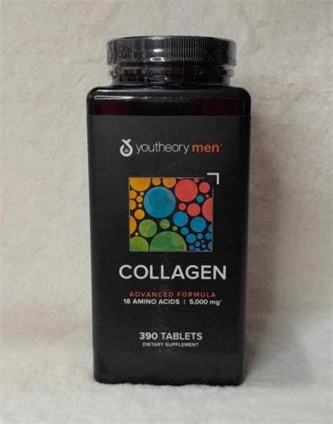 Youtheory Men Collagen Advanced Formula Amino Acids Mg