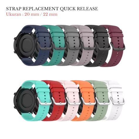 Jual Strap Tali Jam Smartwatch Mm Mm Universal Amazfit Huawei Gt