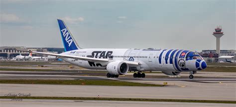 ANA Boeing 787 9 R2D2 Star Wars Livery ANA Boeing 787 9 Flickr