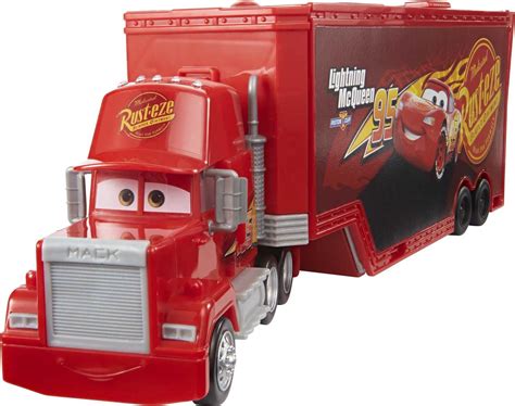 Disney Pixar Cars Transforming Mack Playset, 2-in-1 Toy Truck & Tune-Up Station - Walmart.com