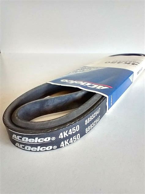 Serpentine V Ribbed Belt 14mm X 1160mm Acdelco 4k450 Ebay