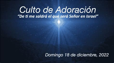 Culto De Adoraci N Am De Diciembre Berith