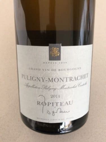 2014 Ropiteau Freres Criots Bâtard Montrachet Grand Cru Vivino US