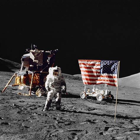 Apollo 11 Moon Landing Flag