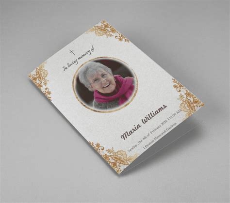 Customized Memorial Cards