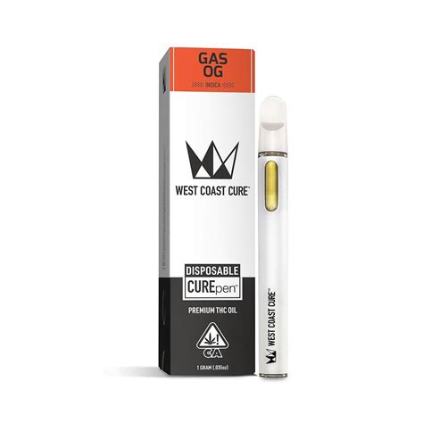 West Coast Cure Gas Og Disposable Curepen 1g Leafly