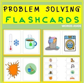 Problem Solving Language Reasoning Flash Cards By Words Aside TPT