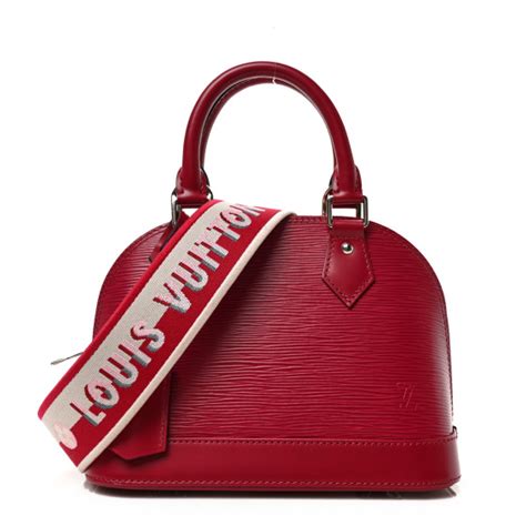 Louis Vuitton Epi Jacquard Alma Bb Raspberry Fashionphile