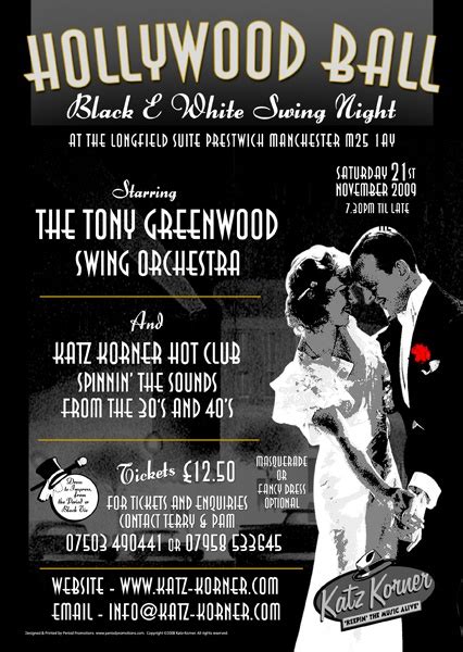 Black & White Ball Event Poster | Event poster, Interactive ...