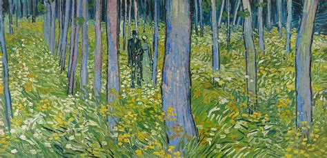 Undergrowth With Two Figures by Vincent van Gogh | Kalligone