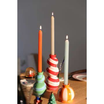 Klevering Jolly Kerzenhalter In Gr N Trouva Green Candle Holders