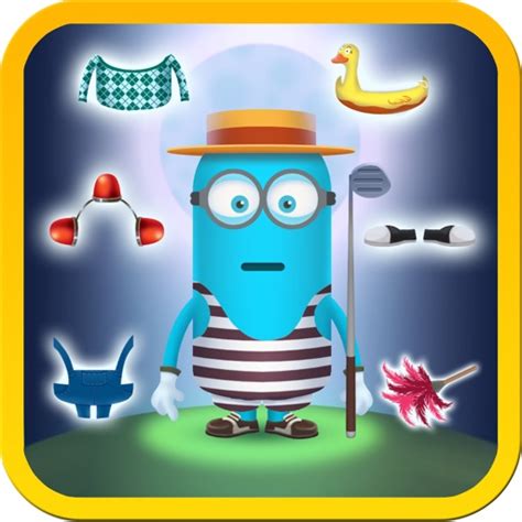 Dress Me Up Fun Minion Kids Game No Adverts Kid Safe Edition