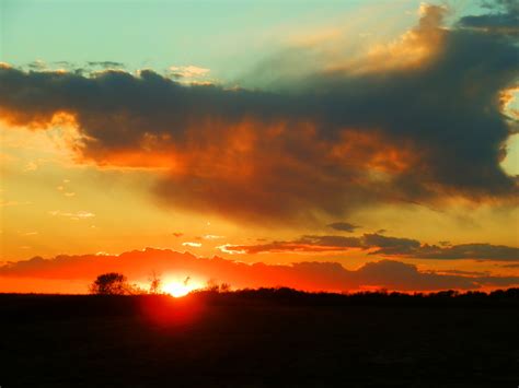 Iowa Sunset In October Iowa Scenery Sunset