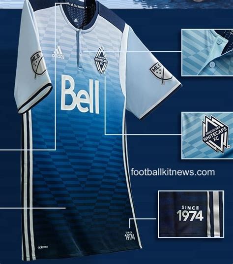 New Whitecaps Alternate Kit 2016 Vancouver MLS Sea To Sky Away Jersey