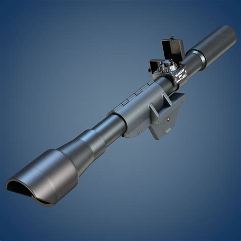 M84 rifle scope 3D model | CGTrader