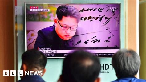 North Koreas Biggest Nuclear Test Sparks Sanctions Push Bbc News