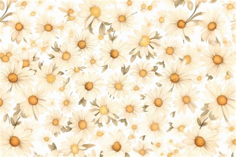 Daisy pattern flower plant. AI | Premium Photo Illustration - rawpixel