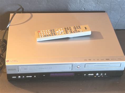 Rca Drc8320n Dvd Recorder Vcr Combo With Remote Parts Repair Ebay