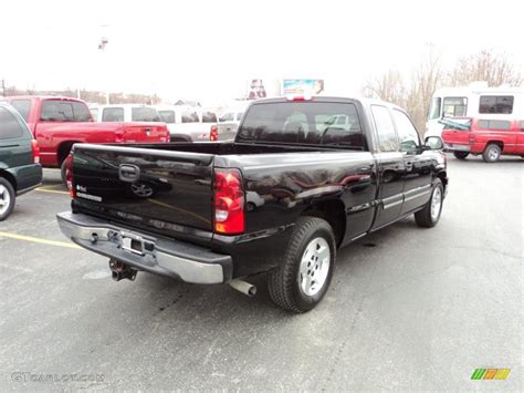 Black 2007 Chevrolet Silverado 1500 Classic Lt Extended Cab Exterior