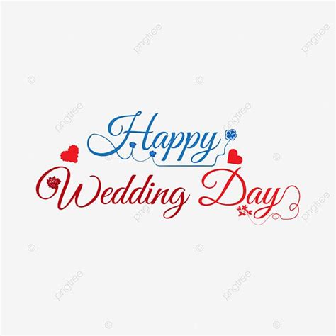 Happy Wedding Lettering Vector Design Images Happy Wedding Day With