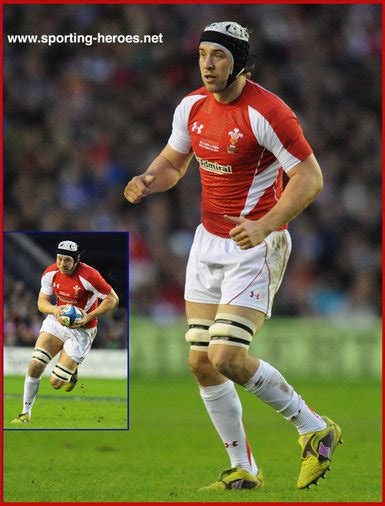 Ryan JONES - International Rugby Union Caps for Wales. - Wales