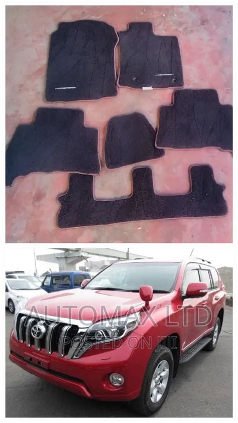 Original Ex Japan Toyota Land Cruiser Prado J Floor Mats In Nairobi