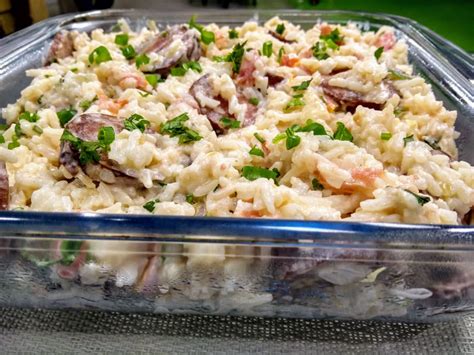 Arroz Cremoso Lingui A Calabresa Receitas Pra Voc