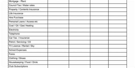 Hoa Budget Spreadsheet Printable Spreadshee Hoa Budget Spreadsheet